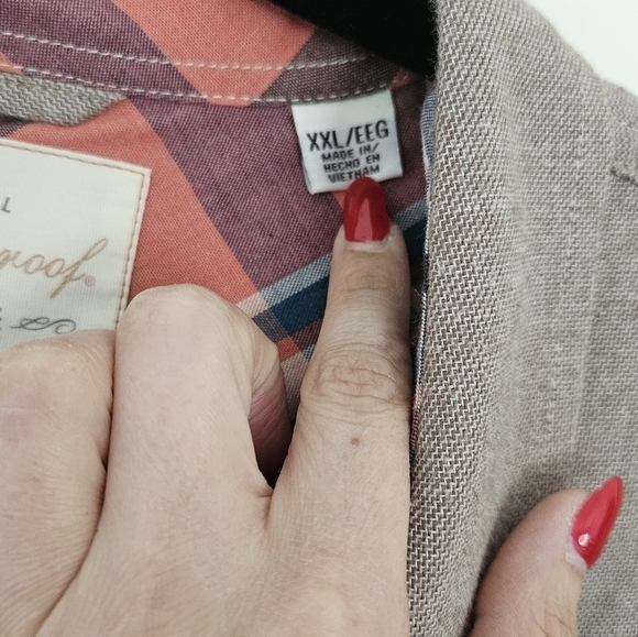 Weatherproof Vintage Button Down NWOT - Picture 5 of 8